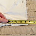 Hudson Jeans Hudson Devon High Waist Distressed Cutoff Denim Shorts White Destructed 28 NWT Photo 8