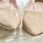 Kate Spade tan patent leather pointy toe pumps Photo 1