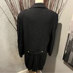St. John Collection 🌺 BLACK KNIT GOLD BUTTON BLAZER SIZE 14🌺 Photo 4