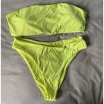 SheIn neon green high waisted bikini Photo 0
