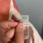 Marine layer  Womens Frances Wrap Mini Dress Red White Stripe‎ Size Small Linen Photo 12