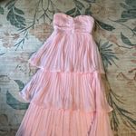 Lulus LULU’S Seriously Sensational Light Pink Strapless Tiered Maxi Dress Photo 8