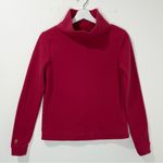 DUDLEY STEPHENS Tuckernuck Exclusive Rhythmic Burgundy Park Slope Sweater XS Red Photo 2