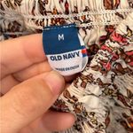 Old Navy  Red and Brown Floral Dress Photo 4