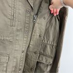 Pam & Gela  Striped and Studded Green Jacket Size Small Photo 4