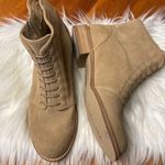 Splendid Light tan zip up suede booties by  size 6.5 Photo 1