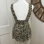 Diane Von Furstenberg  Top Sz M Low Back‎ Flowy In Mula Silk Sleeveless DVF Photo 3