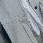 Banana Republic  light gray office wear blazer in size 0 Photo 4