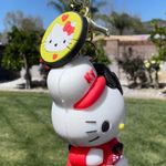 Hello Kitty Greyhorse‎ Cute  Red and White Keychain Photo 3