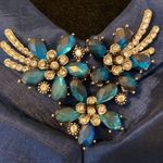 Emma Fashions Vintage Cocktail /wedding Navy gown- size 6. Photo 8