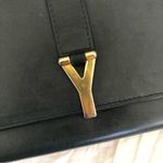 Saint Laurent  Wallet YSL Black Leather Gold Photo 2