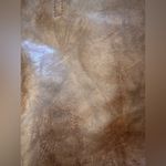 Brown Faux Leather Tote Bag Photo 2