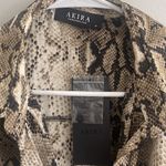 Akira Snakeprint Long Sleeve Dress Photo 2
