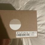 Portland Leather goods Patina closed toed wedge heel. 5.5. Color: Bone White Photo 2