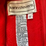 Karin Stevens ✨ Vintage Red Petite Long dress size 12 Photo 2