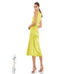 Mac Duggal 26625 Satin Ruched V Photo 1