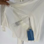 Vera Wang Simply Vera  Cream Women's Open Front Draped Shrug NWT Size L Petite Photo 8