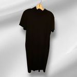 Koret Black‎ Sweater Dress with Cardigan Sweater Cover Photo 6