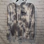 Angel Kiss Maternity | Tie-Dye Black & White Mama Hoodie | Size Small Photo 5