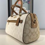 Coach Rowan Satchel in signature canvas CA149 Photo 1