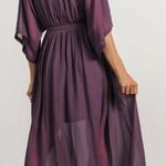 Baltic Born Kia Kimono Vintage Plum Maxi Dress Photo 1