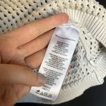 Calvin Klein Jeans sheer knit short sleeved collared vest women's size S preppy Photo 3