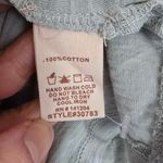 Hem & Thread  V-neck Sage Tie-Dye Top Roll 3/4 Sleeves Photo 3