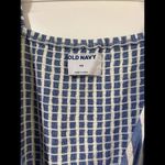 Old Navy Wrap Maxi Dress Womens 4X Blue Striped Puff Sleeve Side Tie Vacation Photo 5