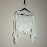 Love Shack Fancy Mars Bell Sleeve Eyelet Too Size 8 Photo 3