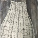 VICI  pleated python midi skirt Photo 3
