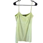 Nasty Gal Lime Green Linen Blend Mini Dress size 10 Photo 5