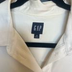 Gap  Cream Satin Boyfriend Shirt Photo 1