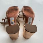 ASOS  DESIGN Hilton barely there block heeled sandals in‎ rose gold Womens Size 9 Photo 5