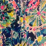 Lilly Pulitzer  Essie Tank Top Dive In Pattern Medium EUC Photo 3