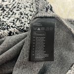 Divided H&M  Textured Snake Print Bodycon Tank Mini Dress Sz Medium Black White Photo 5