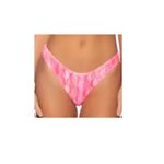 NWT Isabella Rose Pink Bondi Scoop Bikini Bottom Photo 6