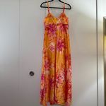 Boston Proper La Dolce Vita Floral Charmeuse Maxi Dress Size 8 Photo 5