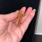 Vintage Avon Gold Tone Heavenly Angel pin w/Rhinestones w/Original box 1990 Photo 1