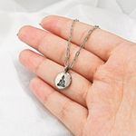Silver Buddha Necklace Photo 4