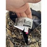 Vintage Sheri Martin Jacket Top Size 16W Black Gold Silver Buttons Whimsygoth Photo 5