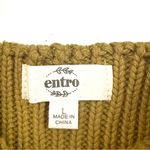 Entro Colorful Soft Crochet Cotton Knit Sleeveless Top with Ruffle Hemline Pink Size L Photo 1