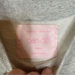 Ban.do NWT Karaoke Crewneck Sweatshirt Size Small Gray Photo 3