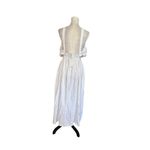 A New Day White Sleeveless Maxi Dress Adjustable Straps Side Cut Out By XXL NWT Photo 11