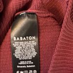 Babaton Aritzia  Winslet Sculpt Knit Ribbed Bodycon Dress Sundried Red XS Photo 5