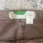 Anthropologie NWT  Utility Stretch Ankle Button Pants Sz 26 Fine Ribbed Corduroy Photo 8