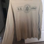 US Army Long Sleeve Tan Size M Photo 0