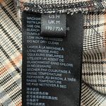 Urban Outfitters Plaid Tan Peach and Cream Mini Skirt Size Medium Photo 8