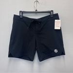 Roxy  Size Medium Classic Black Board Shorts Sport Athletic Active Photo 1