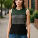 Reformation  Colorblock Sleeveless Knit Top | Size XS Photo 3
