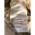 Elodie  Floral Cropped Smocked Ruffles Cottage Top Size Medium Photo 7